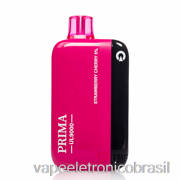 Vape Vaporesso Prima Ul9000 Morango Cereja Descartável